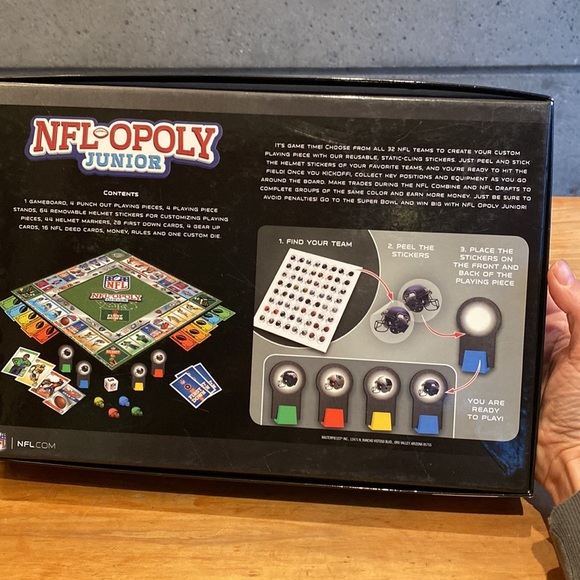 NFL🏈opoly Board Game - Picture 6 of 12